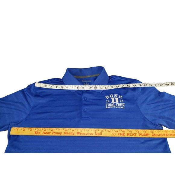 Duke University Polo Men Sz M Champion Final 4 2022 Embroidered Sportswear - Picture 5 of 8